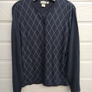 Haley silk/cashmere sweater.